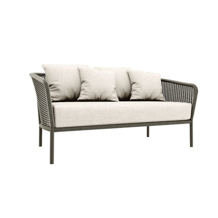 Braided Hemp Silhouette Sofa FRS (LWLC)
