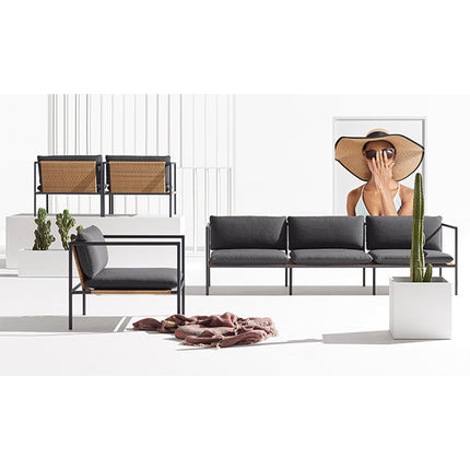 Metal Frame Sofa FRS (LWLC)