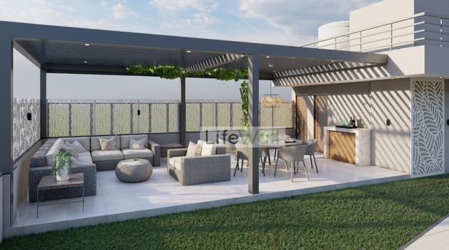 Soft Serenity Pergola GL (Per Sqft)