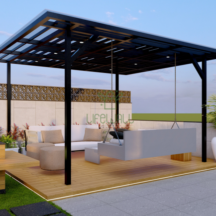 Black Serenity Pergola GL