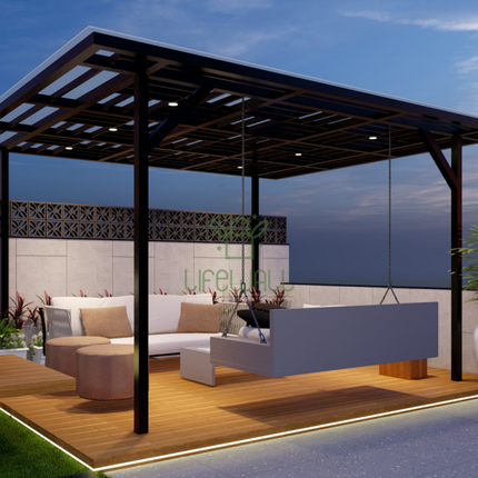 Black Serenity Pergola GL