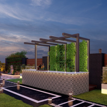 The Mini Pergola Counter GL