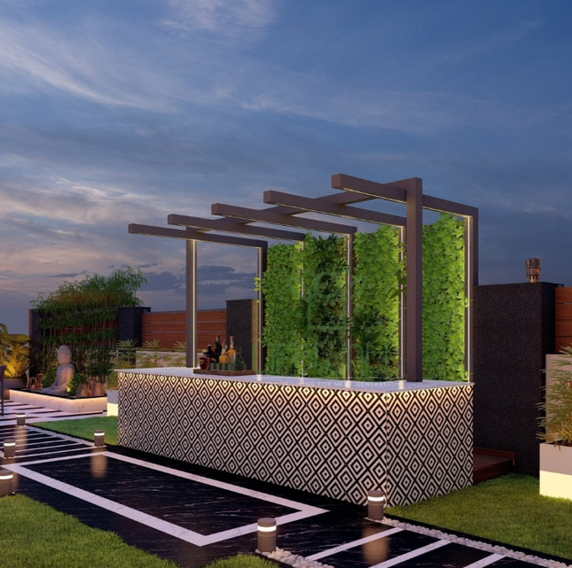 The Mini Pergola Counter GL