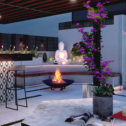 Copper Craft Fire Pit (Fabricated)