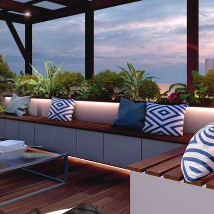 Alfresco Alcove Seating (Per Seat)