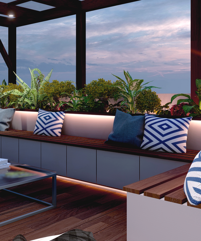 Alfresco Alcove Seating (Per Seat)