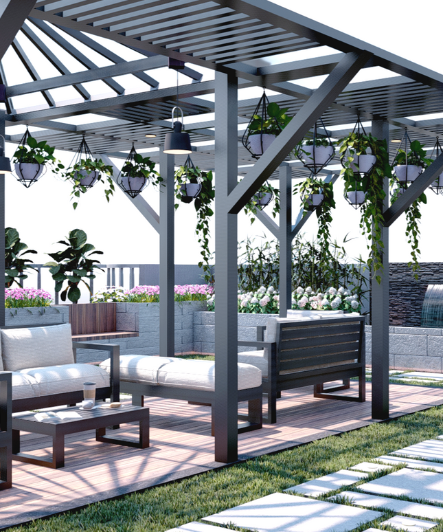 Celestial Canopy Pergola GL (Per Sqft)
