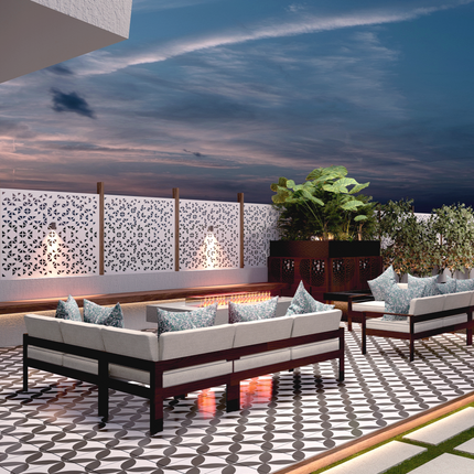 Confidential Canvas Shield Privacy Screen (Per Sqft)